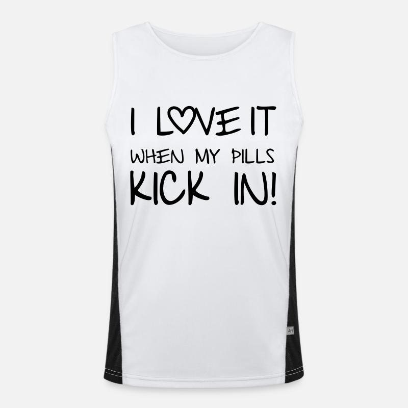 Pills Men's Functional Contrast Tank Top 