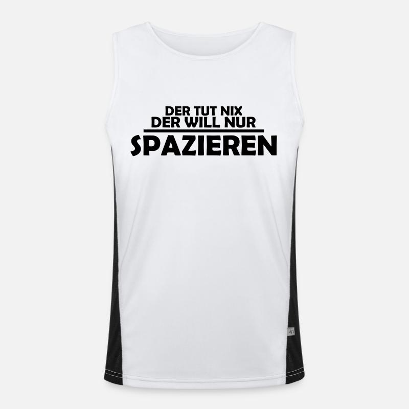 spazieren Funktionelles Kontrast-Tank Top für Männer 