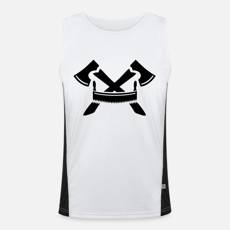 lumberjack Men's Functional Contrast Tank Top 