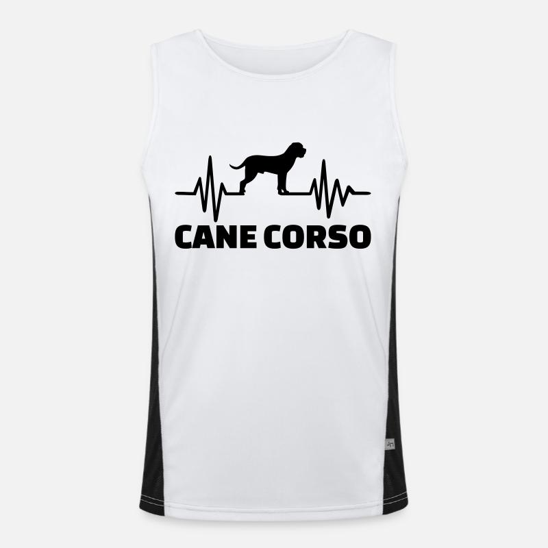 Cane Corso Débardeur respirant contrasté Homme 