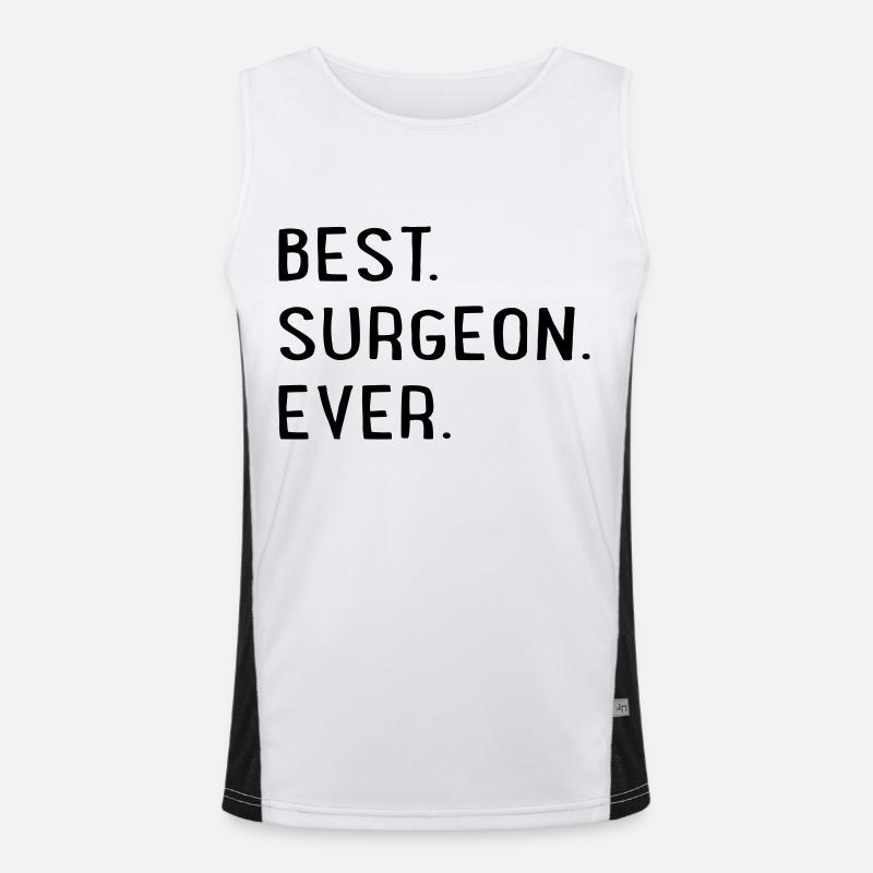 Bester Chirurg Funktionelles Kontrast-Tank Top für Männer 