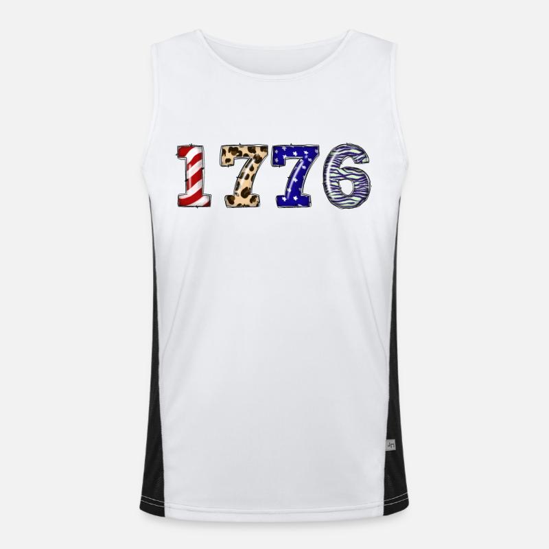 1776 Men's Functional Contrast Tank Top 