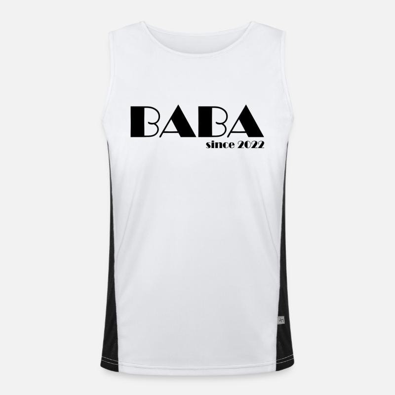 BABA since 2022 s Men's Functional Contrast Tank Top 