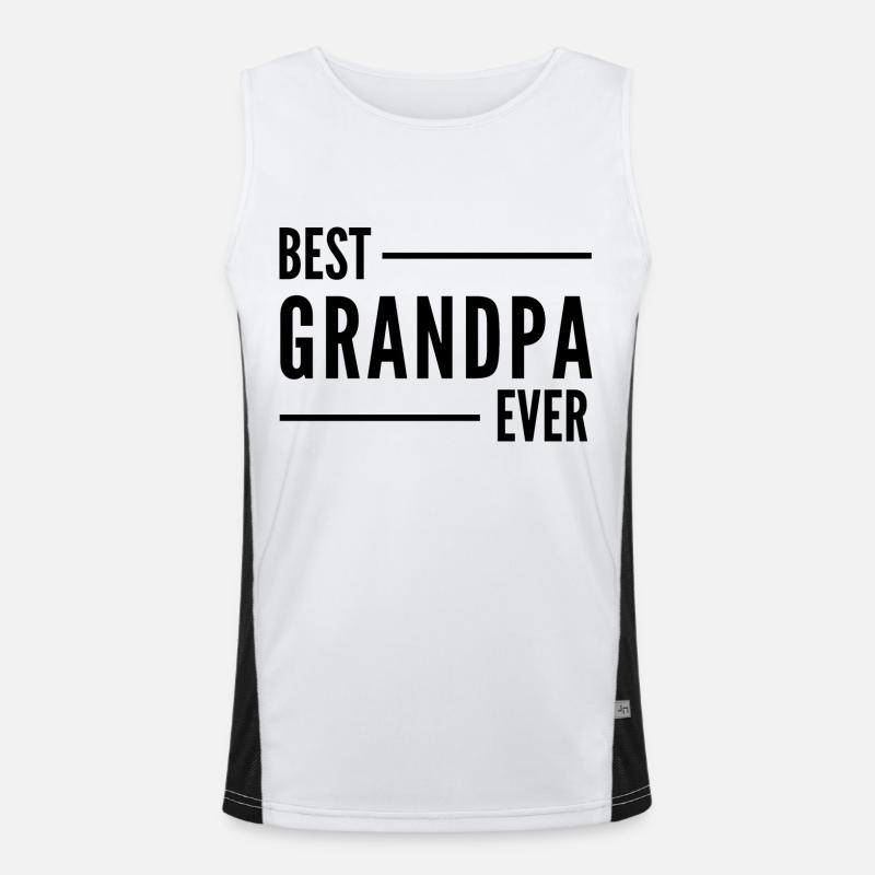 BESTER OPA ALLER ZEITEN. OPA GESCHENK Funktionelles Kontrast-Tank Top für Männer 