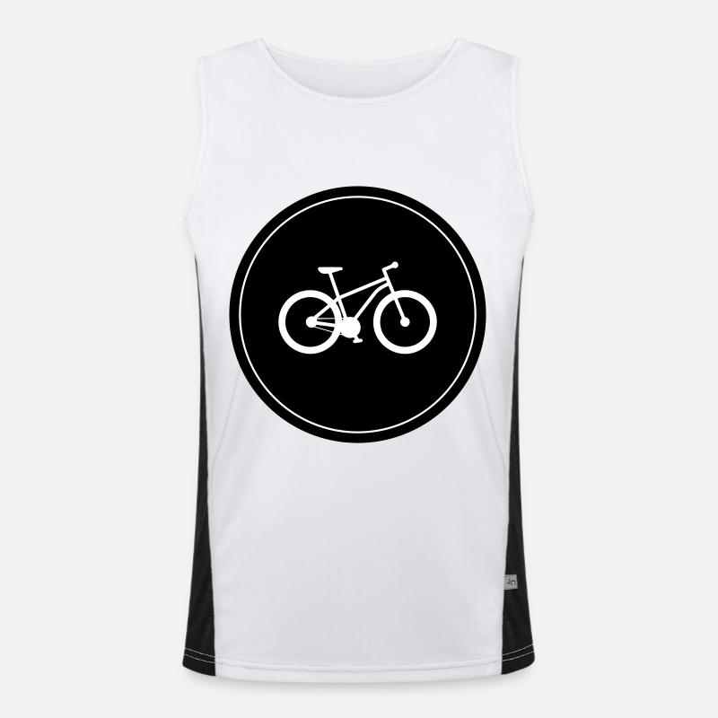 Cycling Men's Functional Contrast Tank Top 
