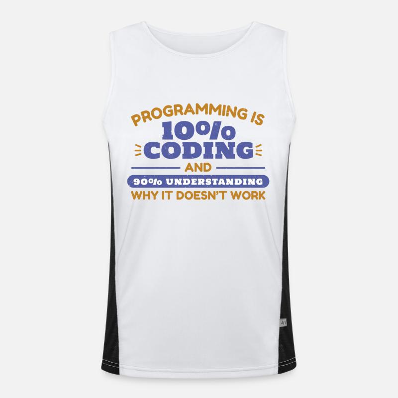 Programming Men's Functional Contrast Tank Top 