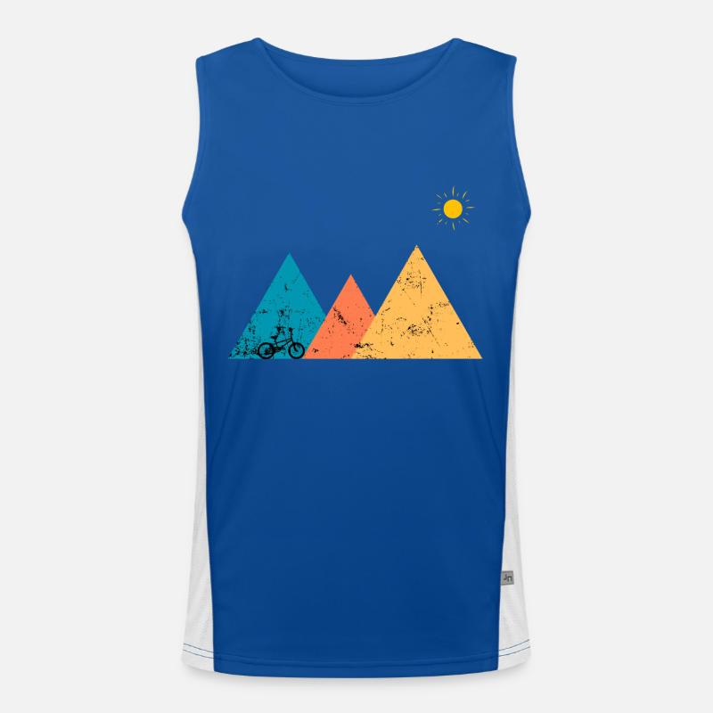 Mountain Biking Forms Men's Functional Contrast Tank Top 