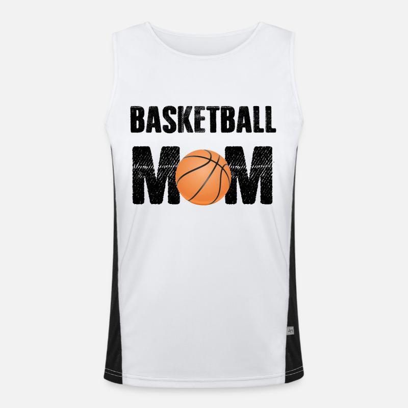 Basketball Funktionelles Kontrast-Tank Top für Männer 