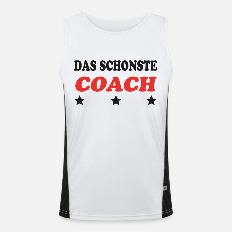 Das schönste COACH Funktionelles Kontrast-Tank Top für Männer 