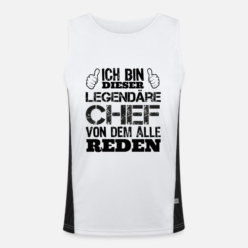 I'm this legendary that everybody's talking about Men's Functional Contrast Tank Top 