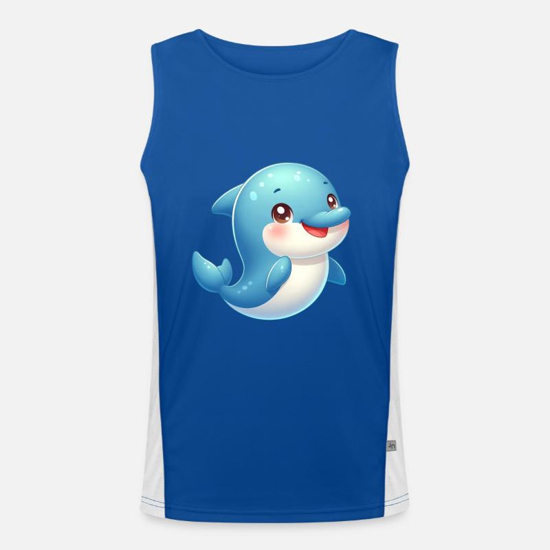 Runner-up 2 Men's Functional Contrast Tank Top 