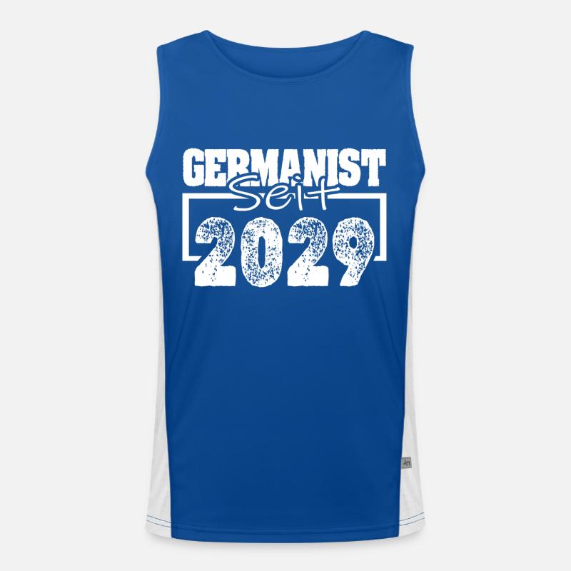 2029 Débardeur respirant contrasté Homme 