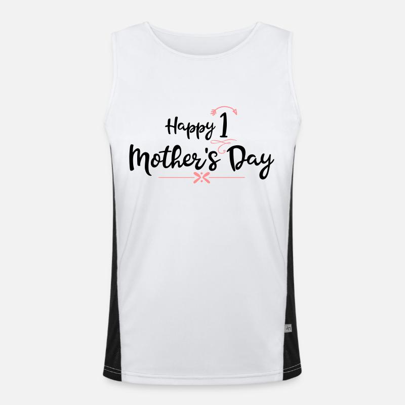 Mother's Day Men's Functional Contrast Tank Top 