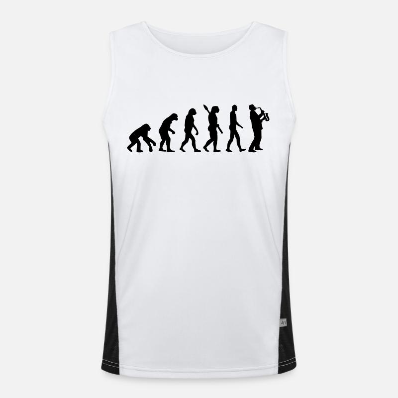 Evolution Saxophone Débardeur respirant contrasté Homme 