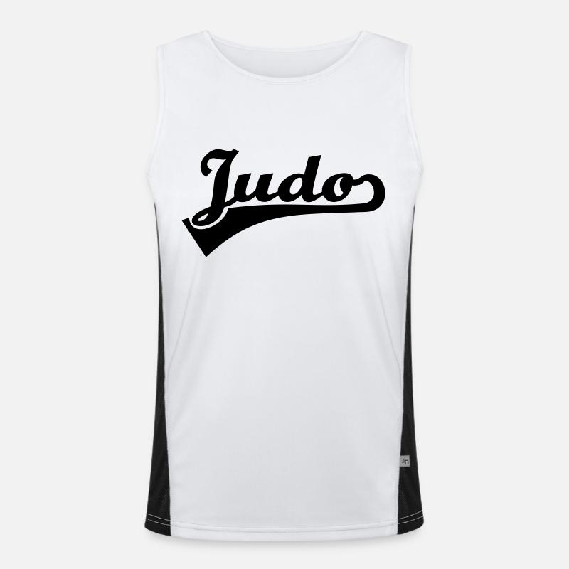 Judo Funktionelles Kontrast-Tank Top für Männer 