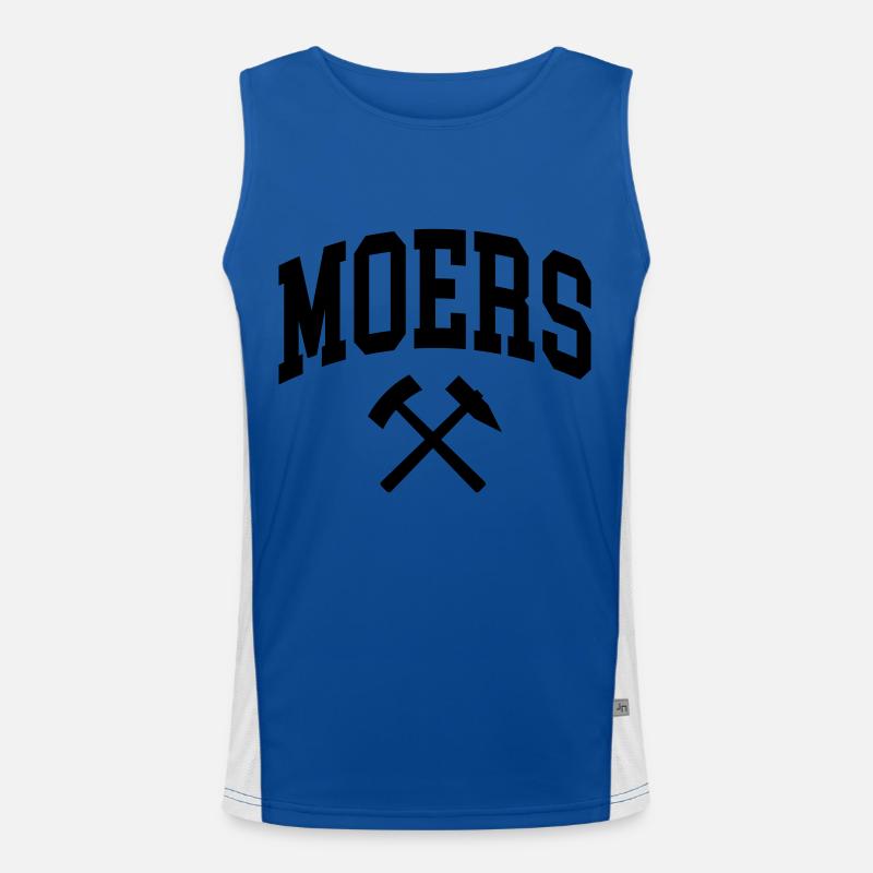 Moers Funktionelles Kontrast-Tank Top für Männer 
