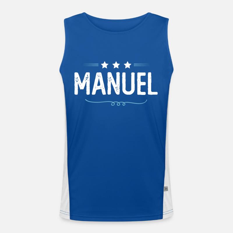 Manuel Débardeur respirant contrasté Homme 