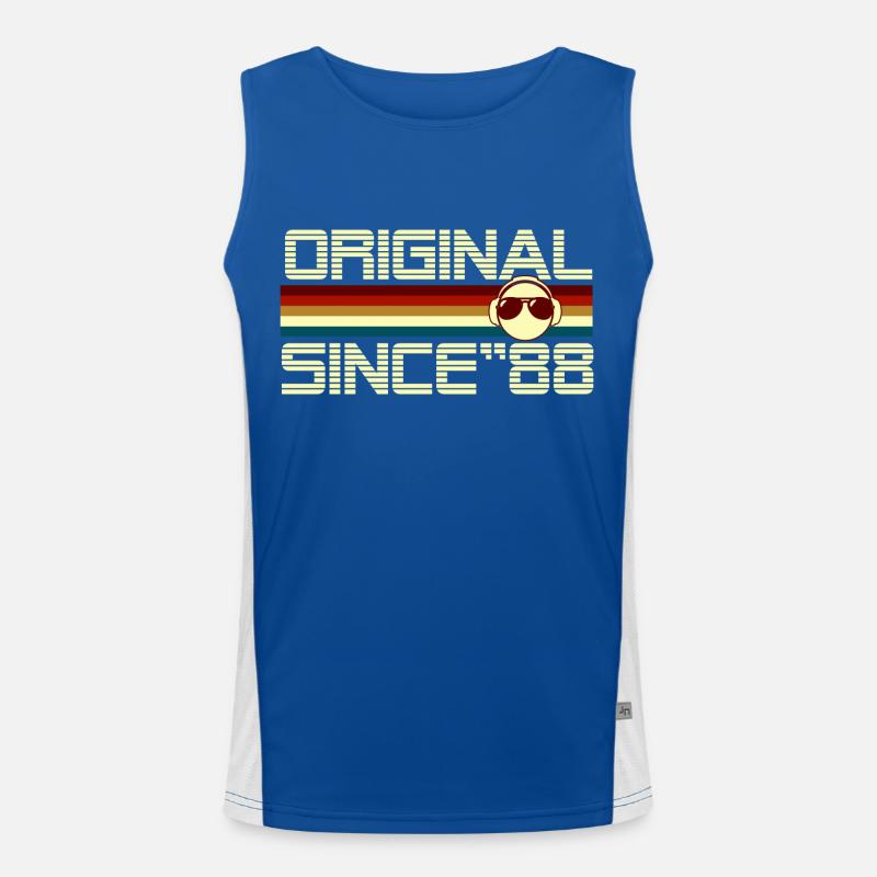 Since 88 Débardeur respirant contrasté Homme 