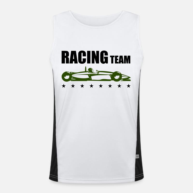 Équipe de course Débardeur respirant contrasté Homme 