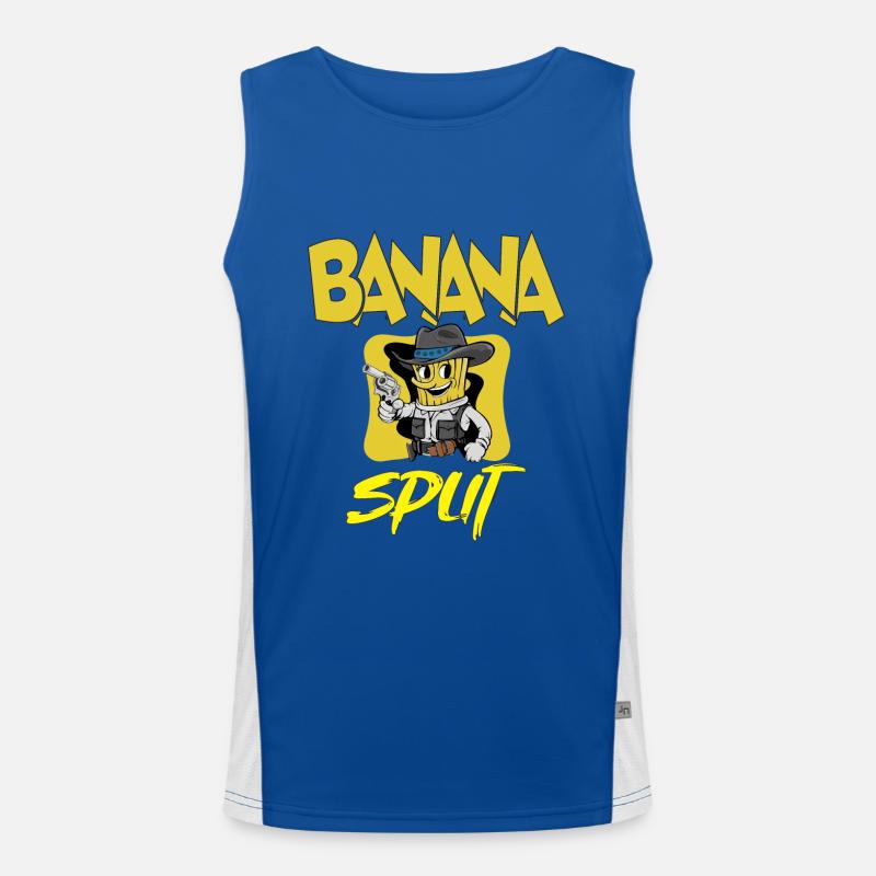 Banana Split Men's Functional Contrast Tank Top 