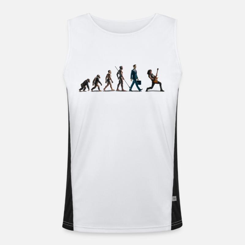 Evolution Guitariste Débardeur respirant contrasté Homme 