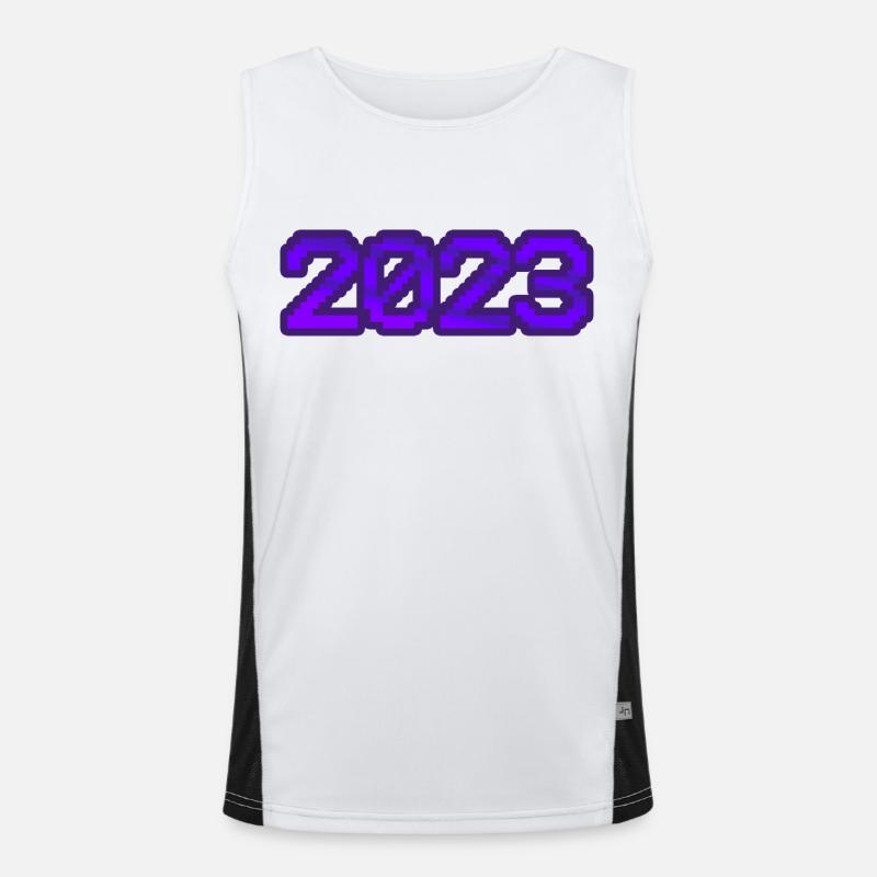 Computers 2023 Men's Functional Contrast Tank Top 
