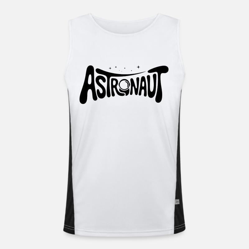 Astronaute - Cool Astonomy Logo Débardeur respirant contrasté Homme 