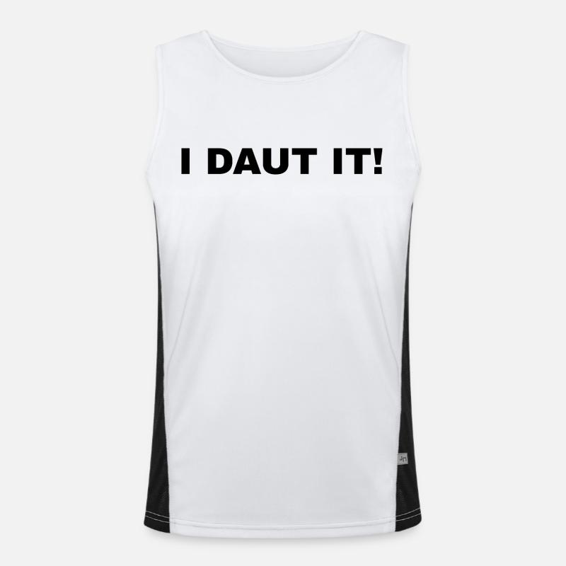 JE L’OSE ! Débardeur respirant contrasté Homme 