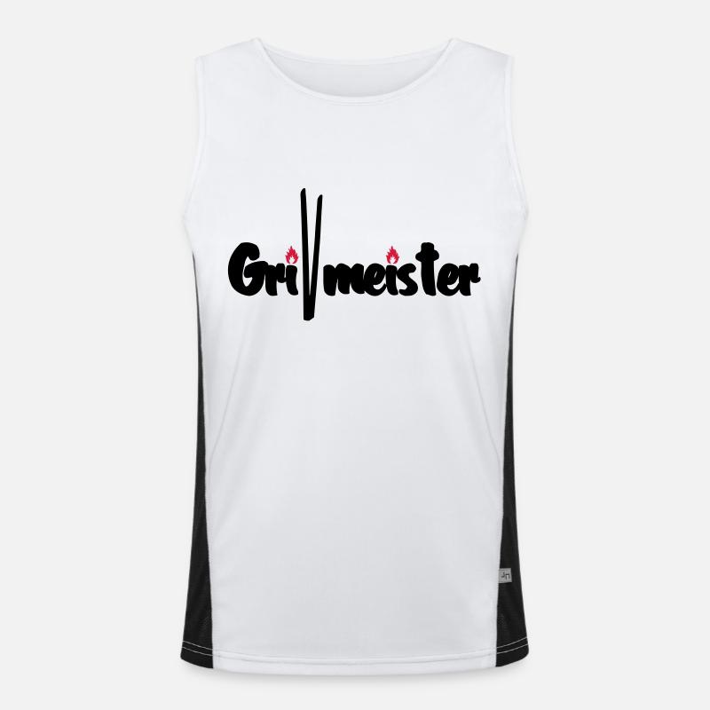 Maître de gril Débardeur respirant contrasté Homme