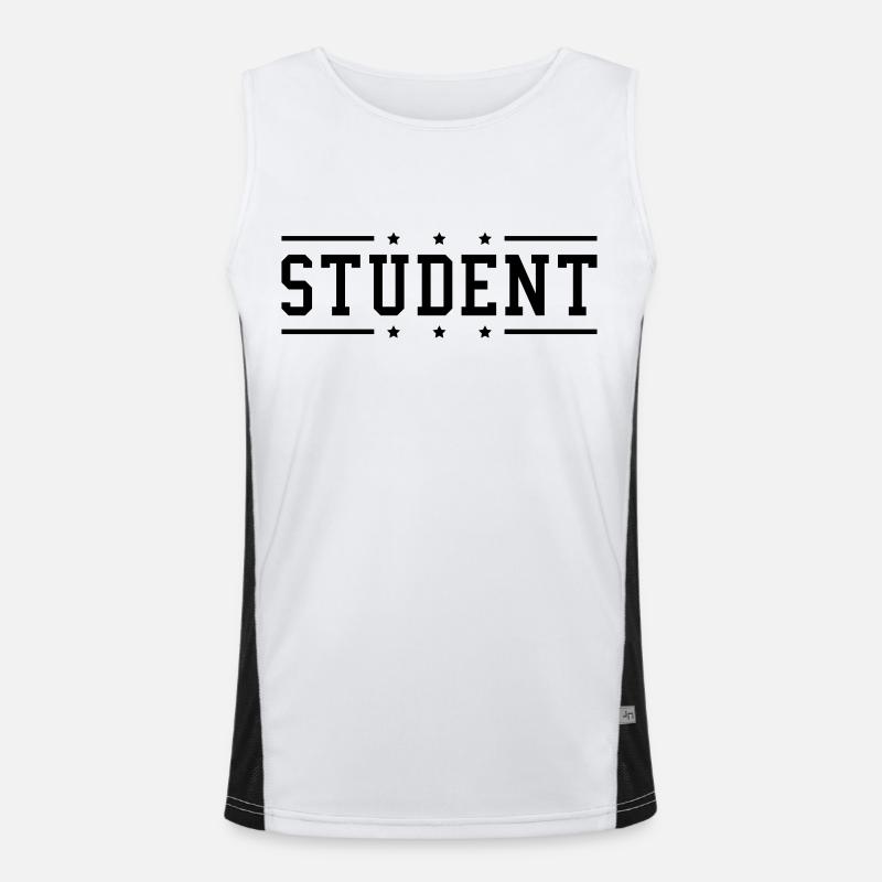 student_du1 Funktionelles Kontrast-Tank Top für Männer 