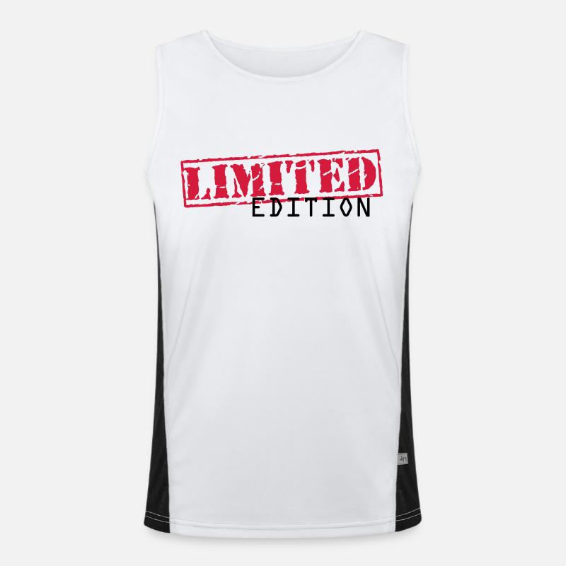 limited Edition Funktionelles Kontrast-Tank Top für Männer 