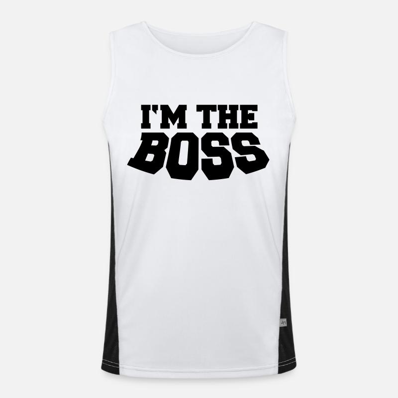 boss Débardeur respirant contrasté Homme 