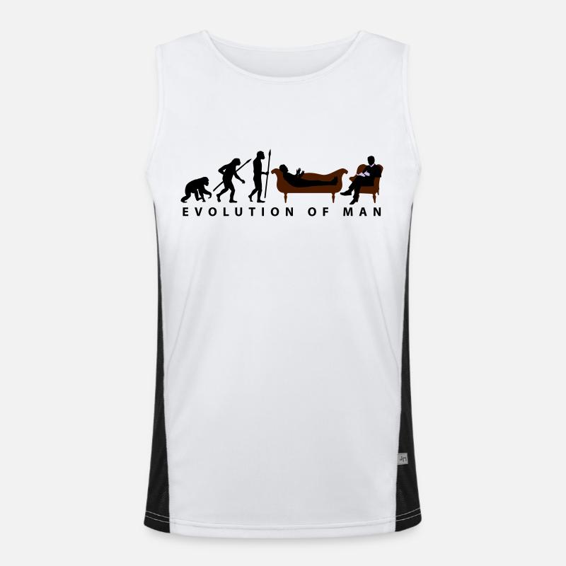 evolution_therapeut_psychologe_11_2016_a Funktionelles Kontrast-Tank Top für Männer 