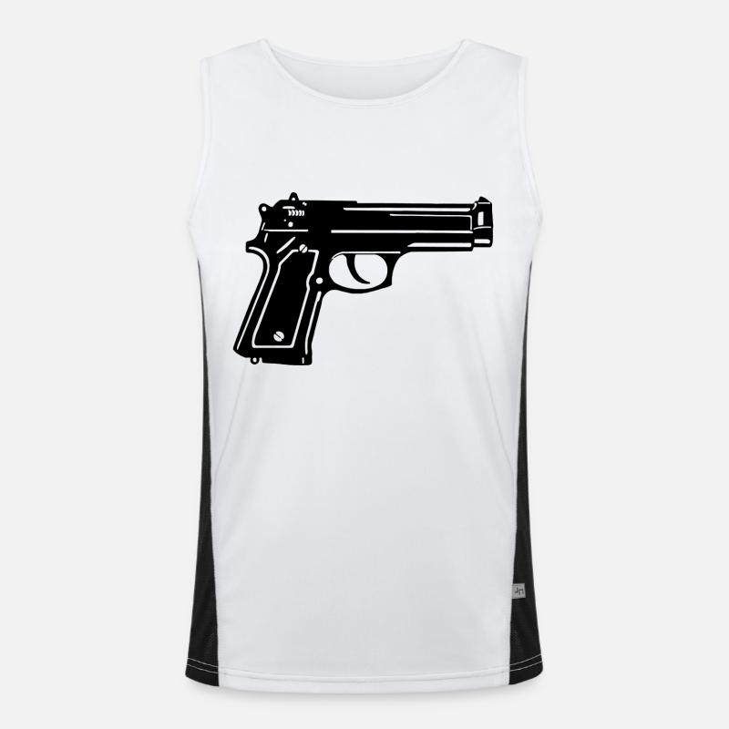 GUN Men's Functional Contrast Tank Top 