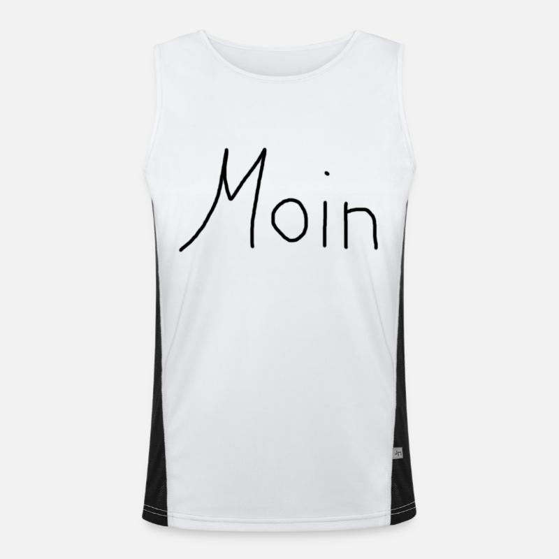 Moin Funktionelles Kontrast-Tank Top für Männer 