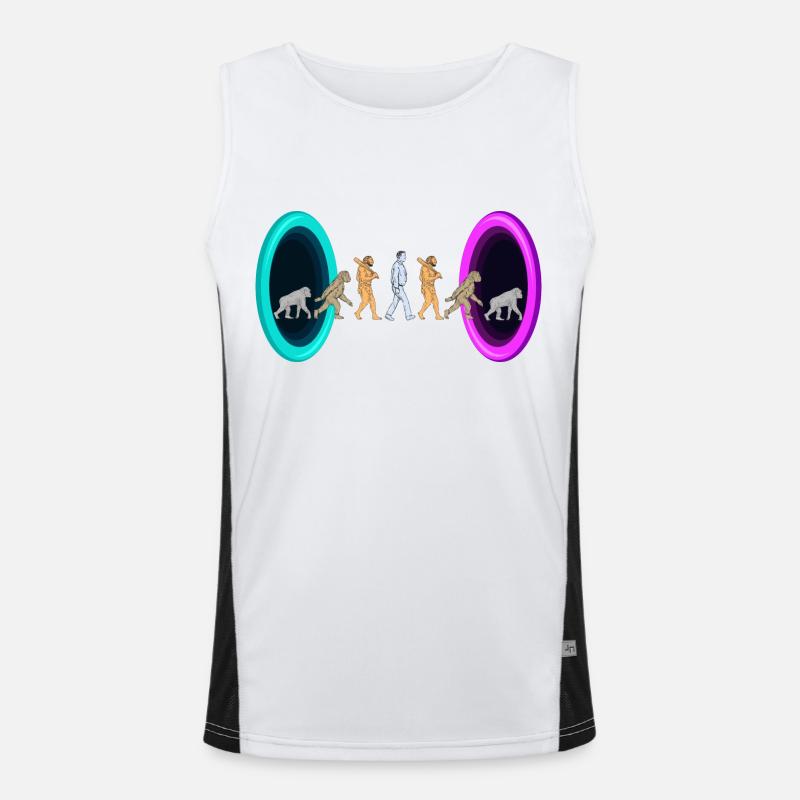 L’évolution à travers les portails Débardeur respirant contrasté Homme 