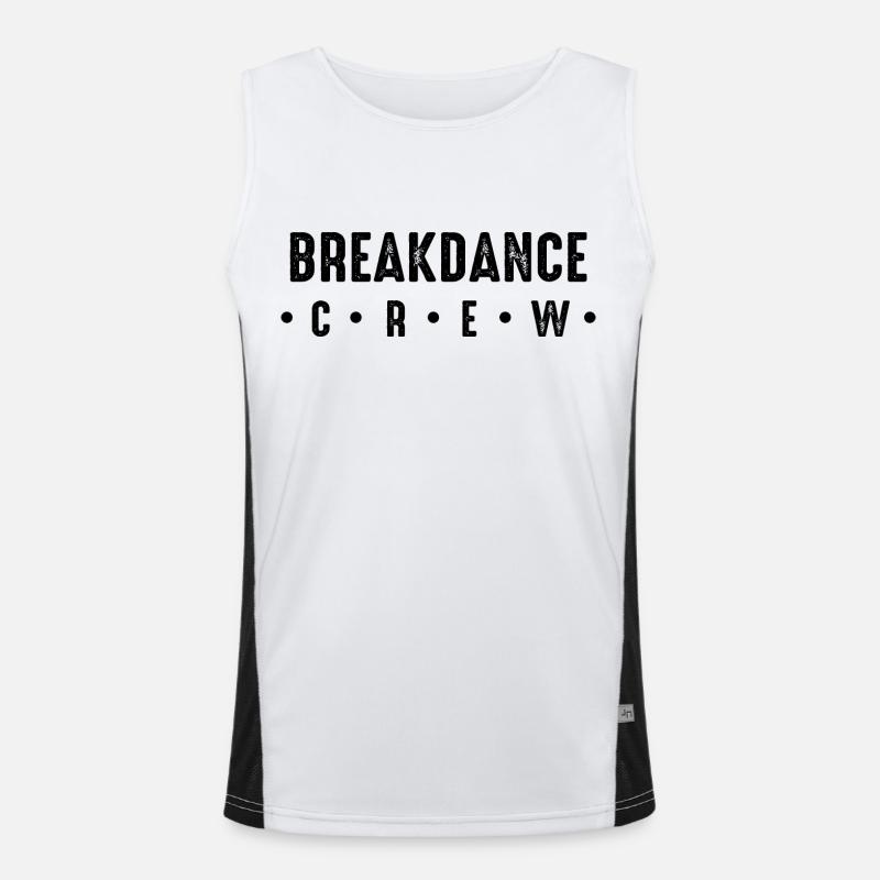 Équipe de breakdance Débardeur respirant contrasté Homme 