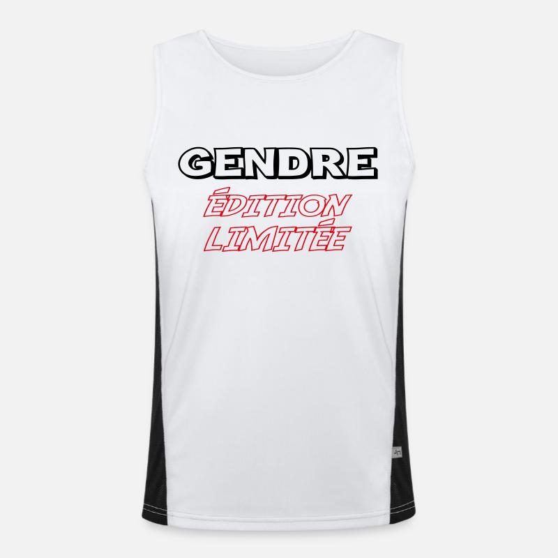 GENDRE édition limitée Débardeur respirant contrasté Homme 