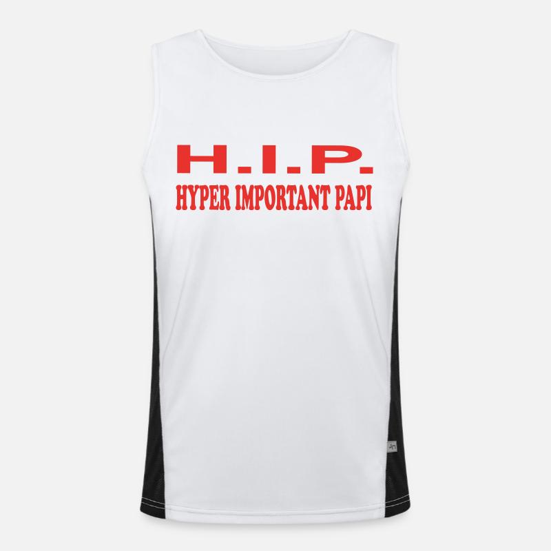 HYPER IMPORTANT PAPI 6509532 Débardeur respirant contrasté Homme 