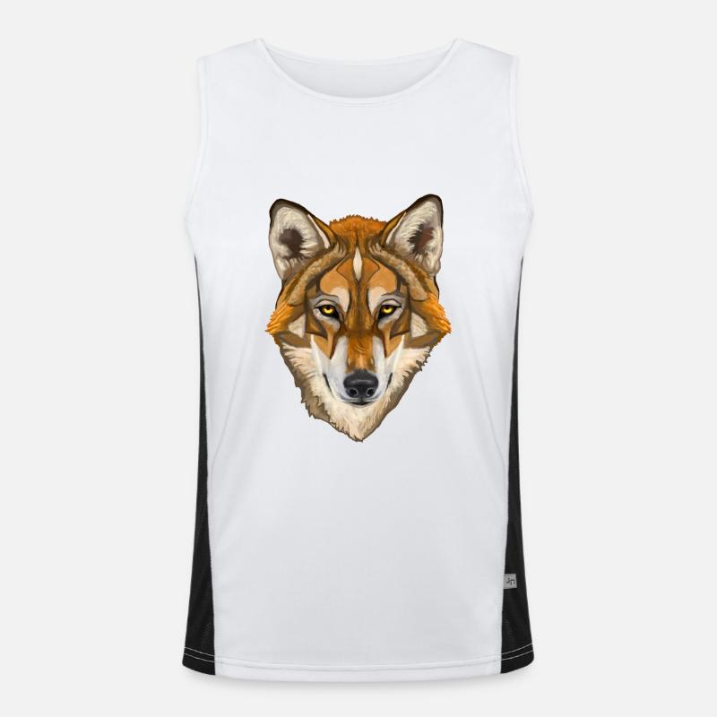 wolf Men's Functional Contrast Tank Top 