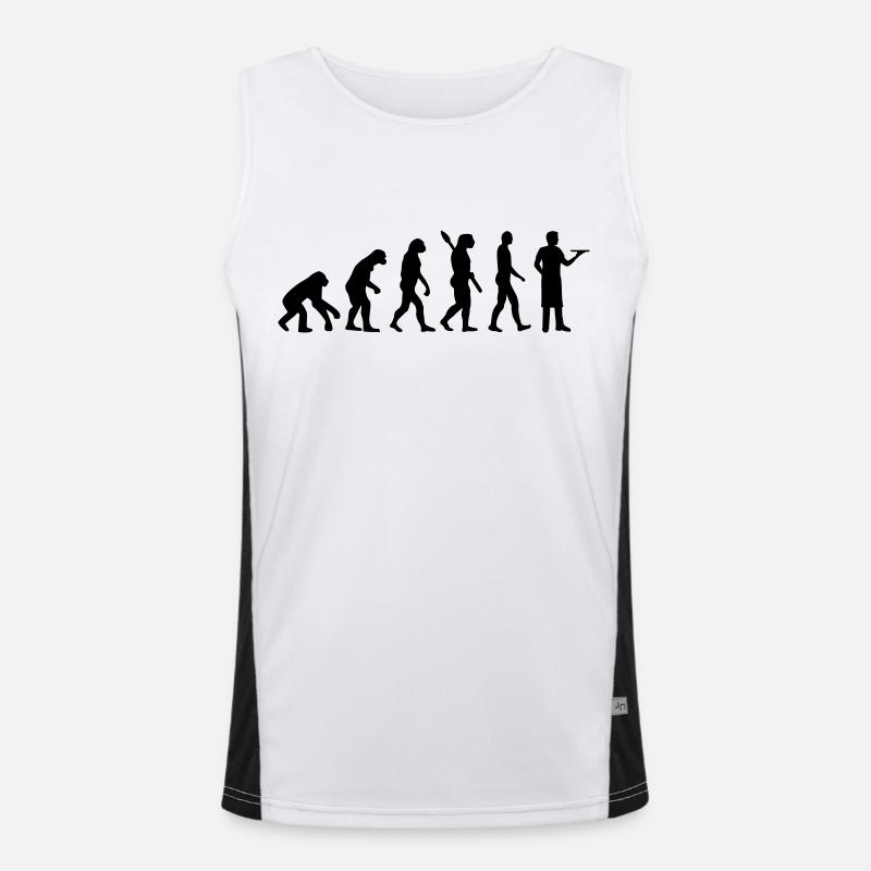 Evolution server Men's Functional Contrast Tank Top 