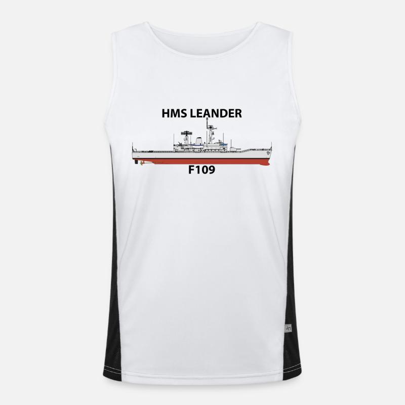 HMS LEANDER - LEANDER ORIG Débardeur respirant contrasté Homme 