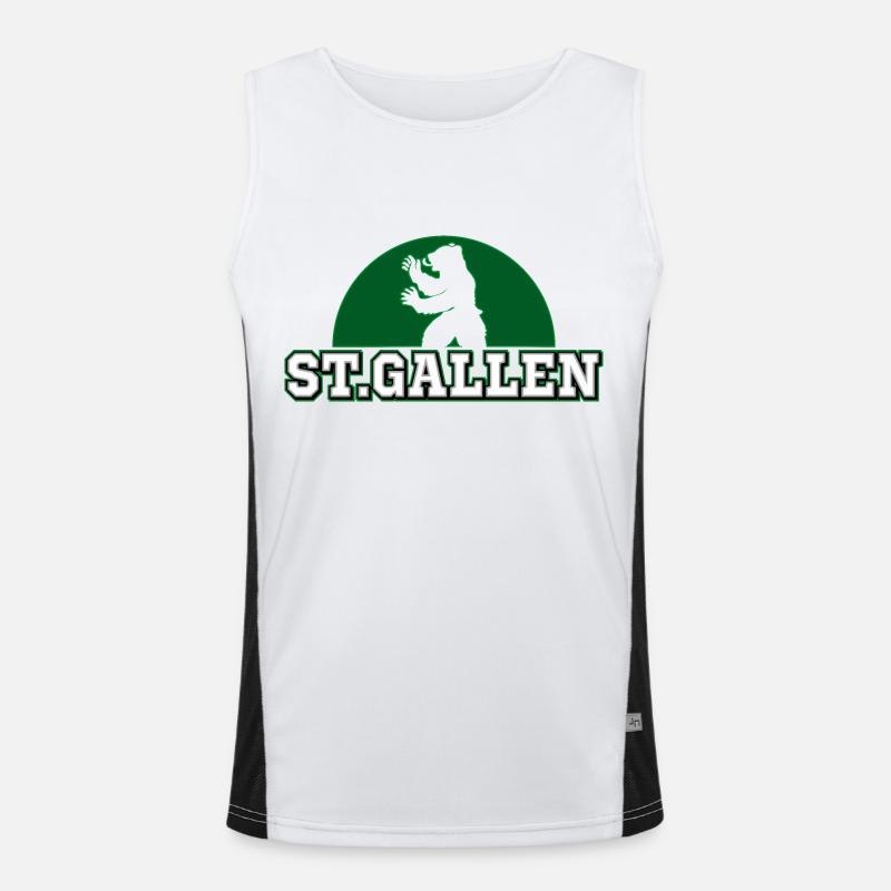 Saint-Gall Débardeur respirant contrasté Homme 