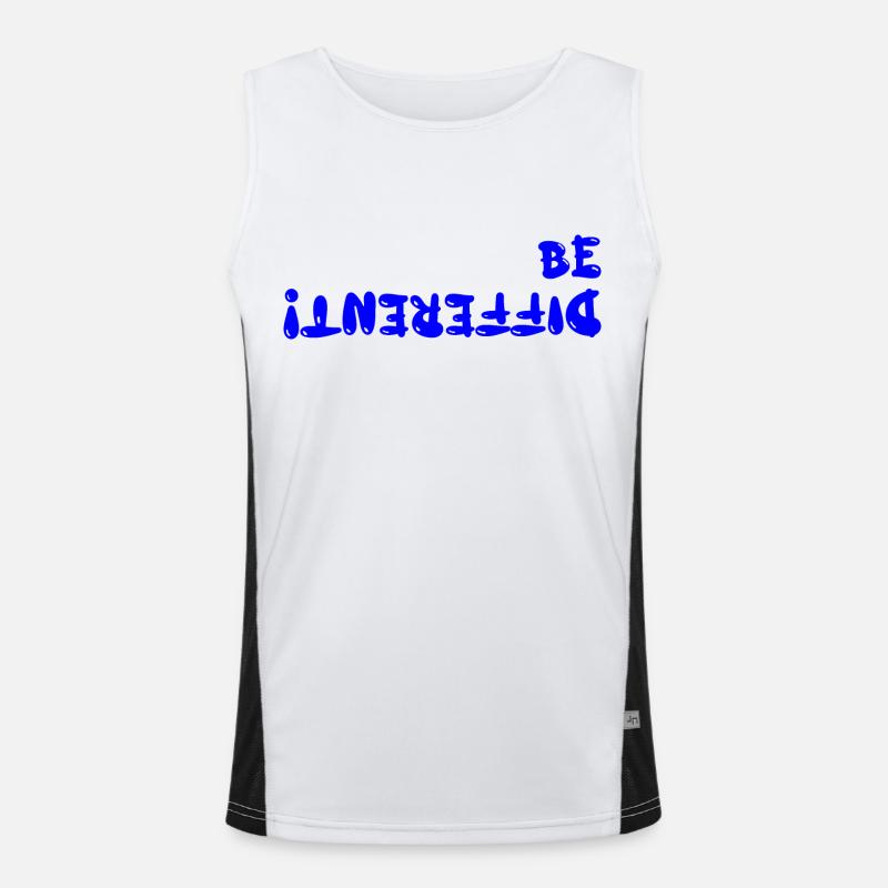 être différent Débardeur respirant contrasté Homme 