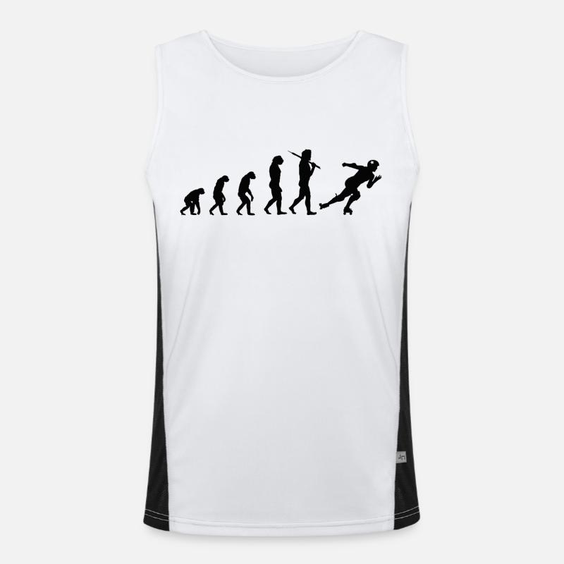 Evolution quad skate Men's Functional Contrast Tank Top 