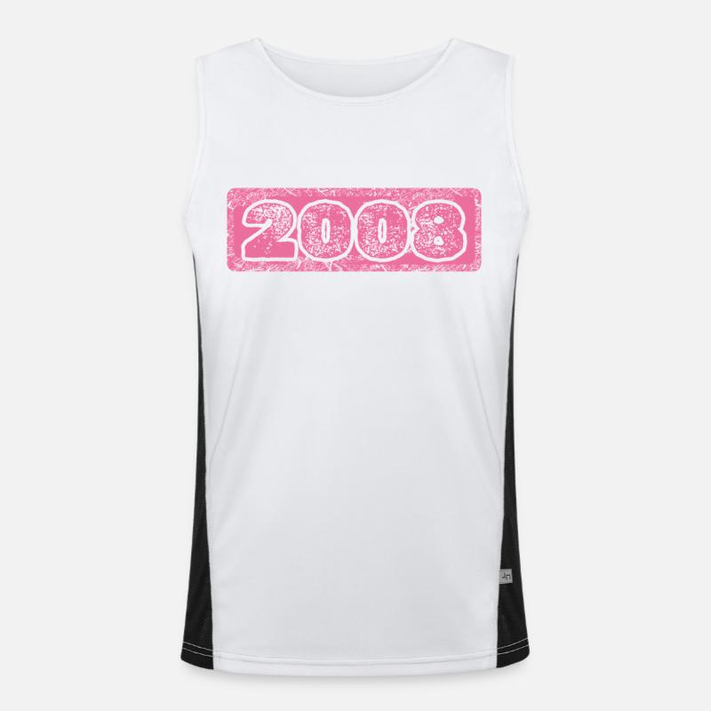 2008 2008 Funktionelles Kontrast-Tank Top für Männer 