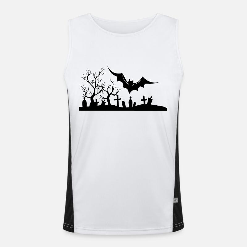 halloween Men's Functional Contrast Tank Top 