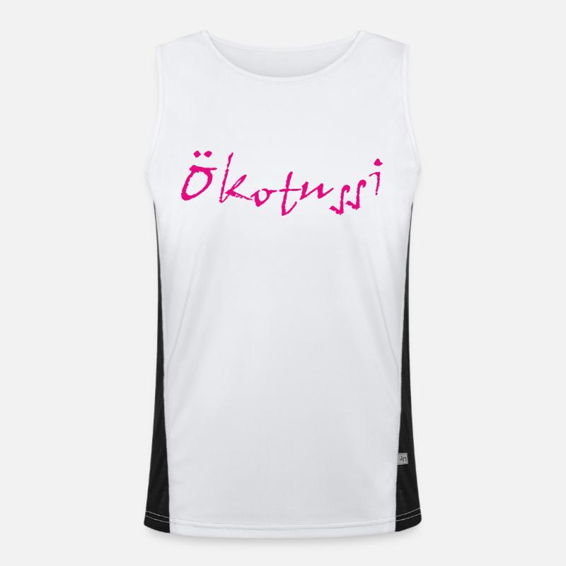 Ecotussi 1 Men's Functional Contrast Tank Top 