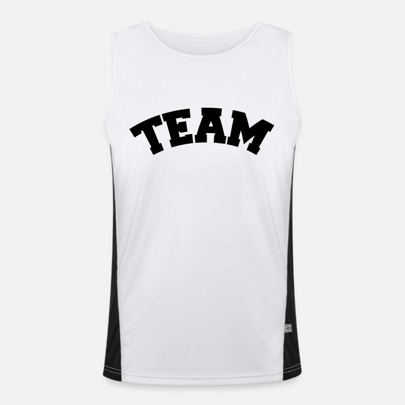 team Men's Functional Contrast Tank Top 