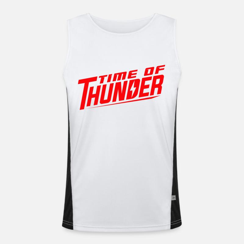 RED POWER Funktionelles Kontrast-Tank Top für Männer 